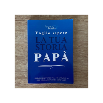 Papà - copertina azzurra